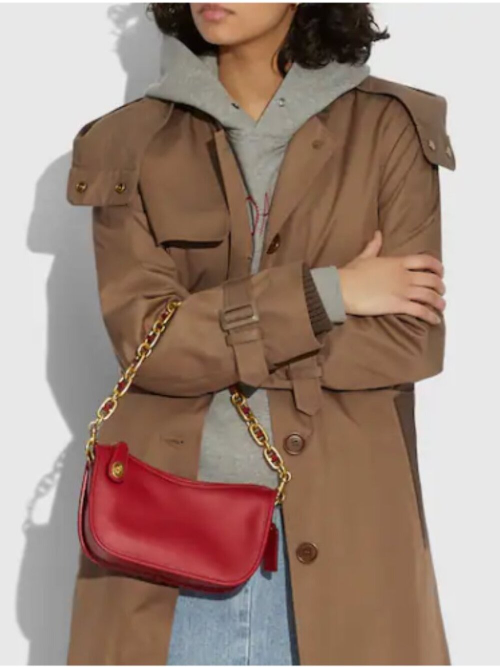 Coach Swinger Bag with Chain